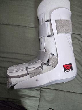 Breg Gray Medical Walking Boot for Women - Stabilizing Support
